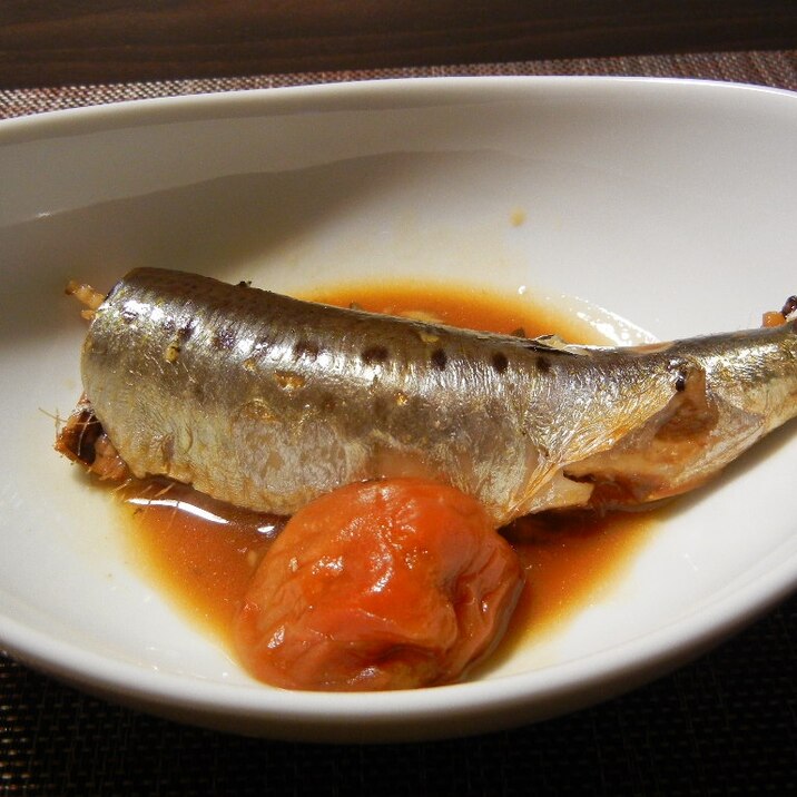 簡単!スキヤキのたれで鰯の梅煮